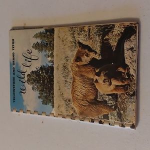 Vintage Book on Yellowstone & Grand Teton Wildlife